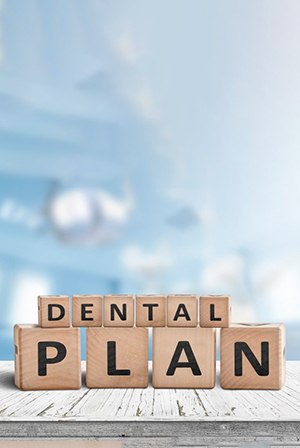 Blocks spell dental plan