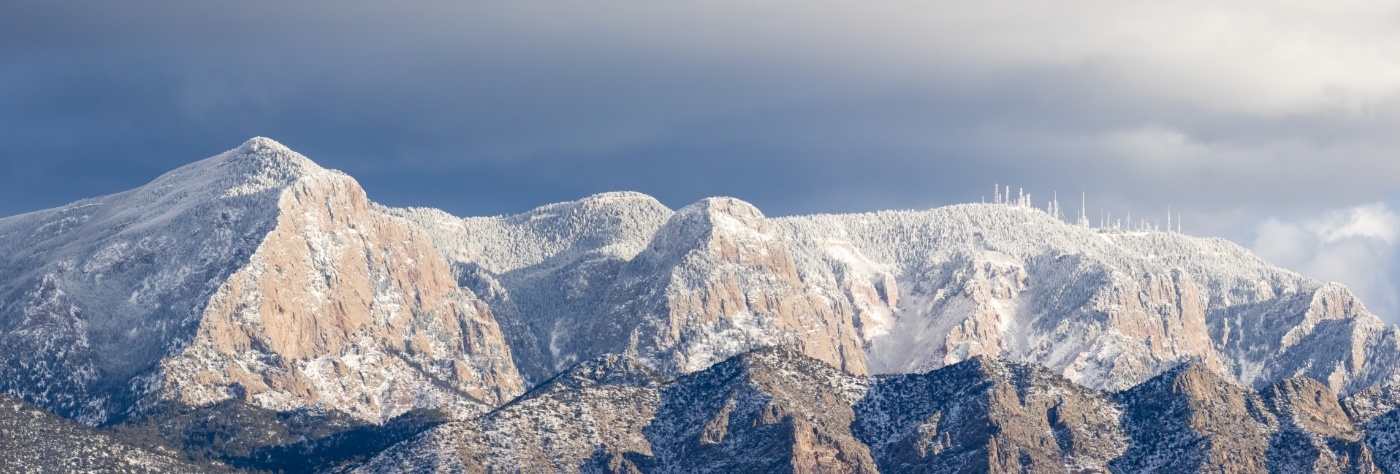 View of mountains outside of Rio Rancho