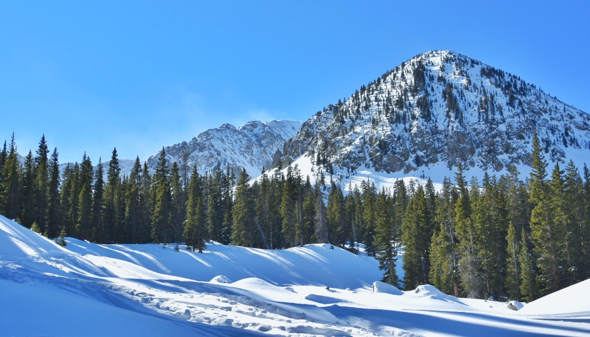 Snowy mountains