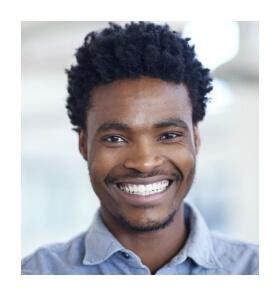 Man smiling after cosmetic dentistry treatment